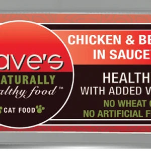 DAVES CAT SAUCE PATE CHKNBEEF*