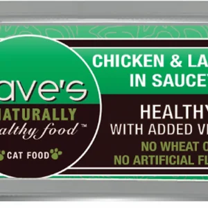 DAVES CAT SAUCY PATE CHKNLAMB*