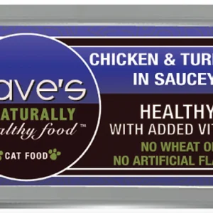 DAVES CAT SAUCEY PATE CHKNTURK