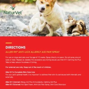 Aller-911 Anti-Lick Paw Spray