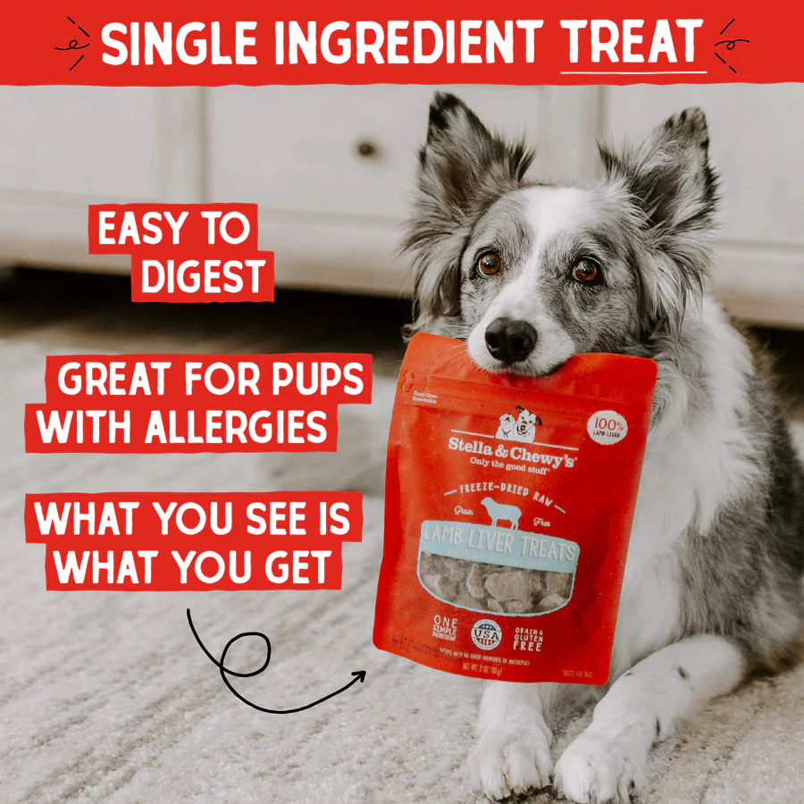 Freeze Dried Single Ingredient - Lamb Liver