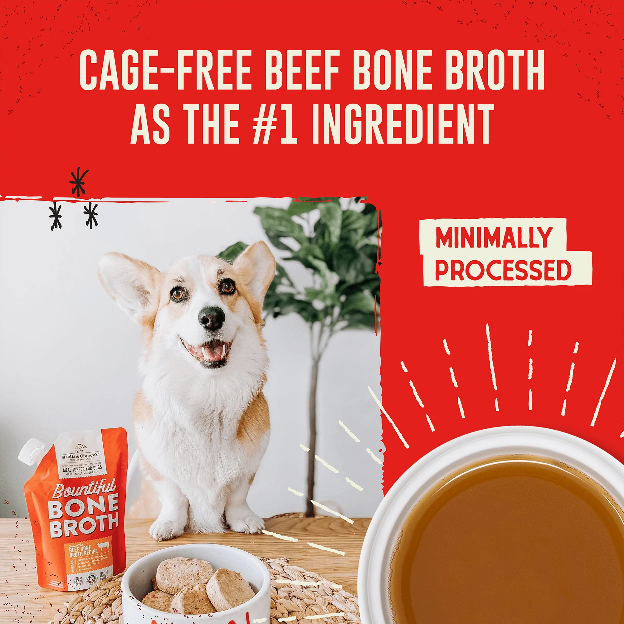 Bountiful Bone Broth Grass-Fed Beef Pouch