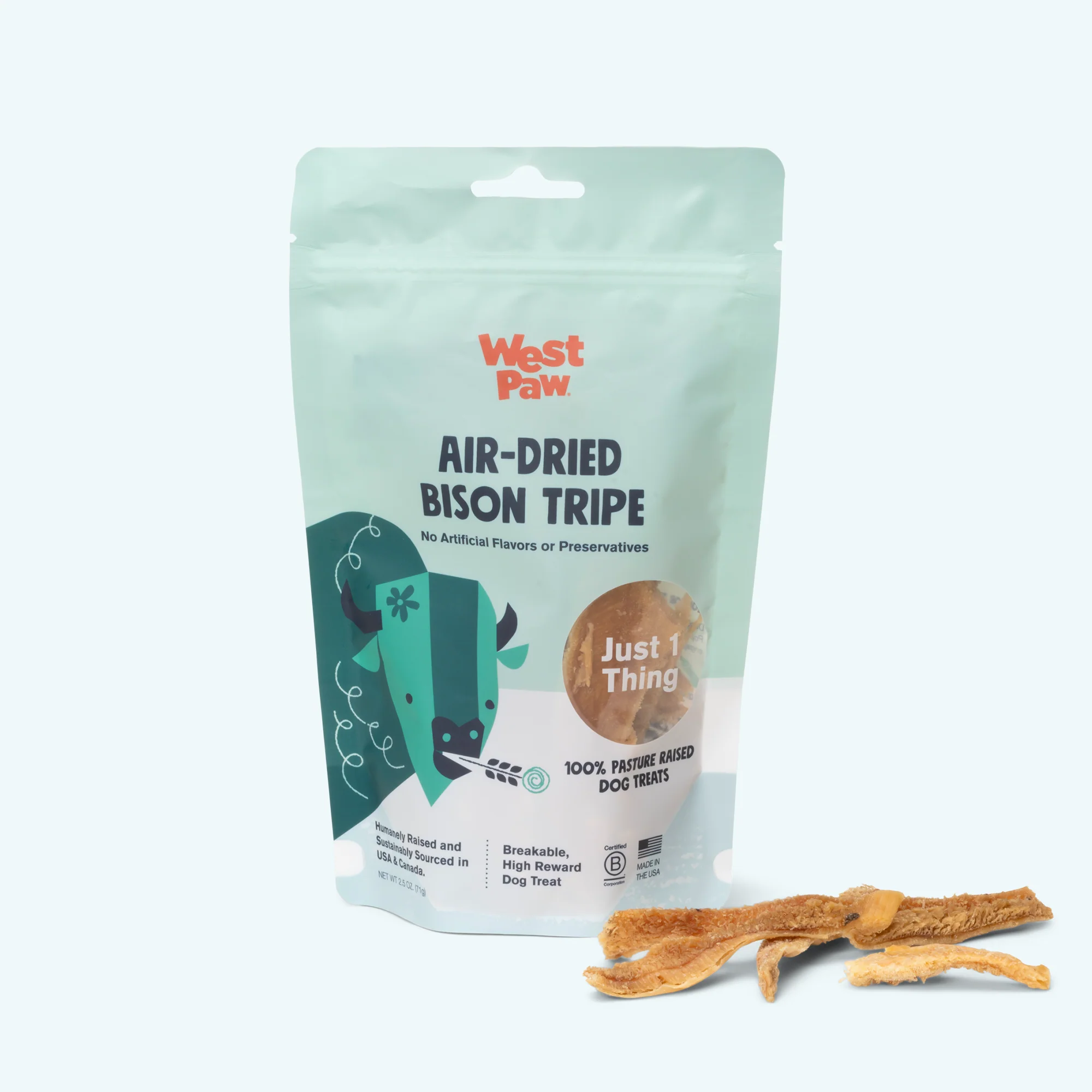 Air Dried Bison Tripe Treats
