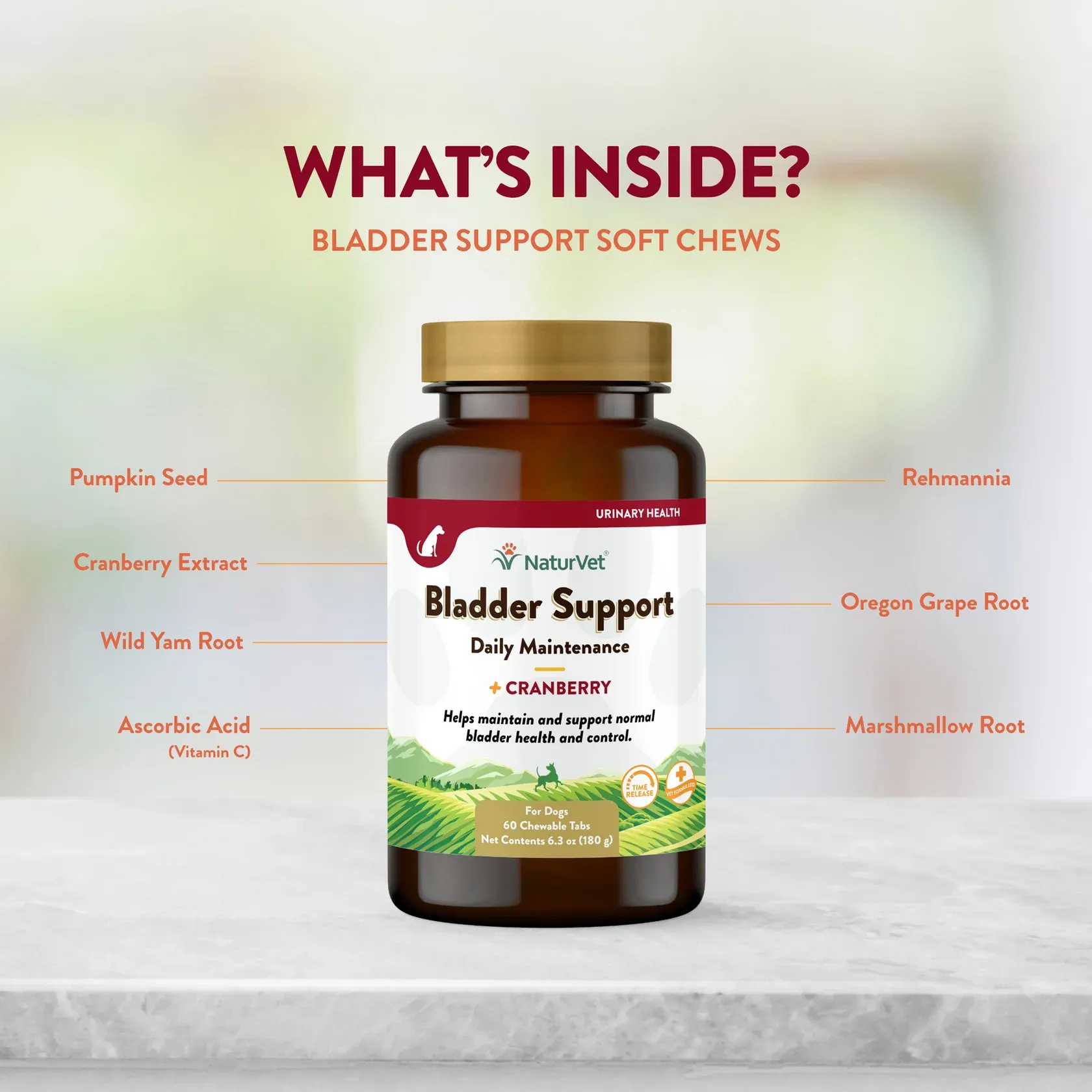 Bladder Support Plus Cranberry Tablets