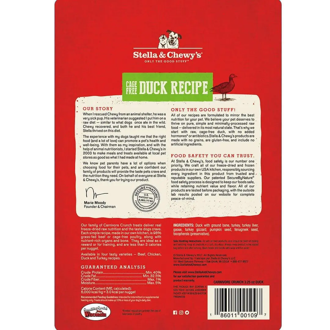 Freeze Dried Carnivore Crunch - Duck