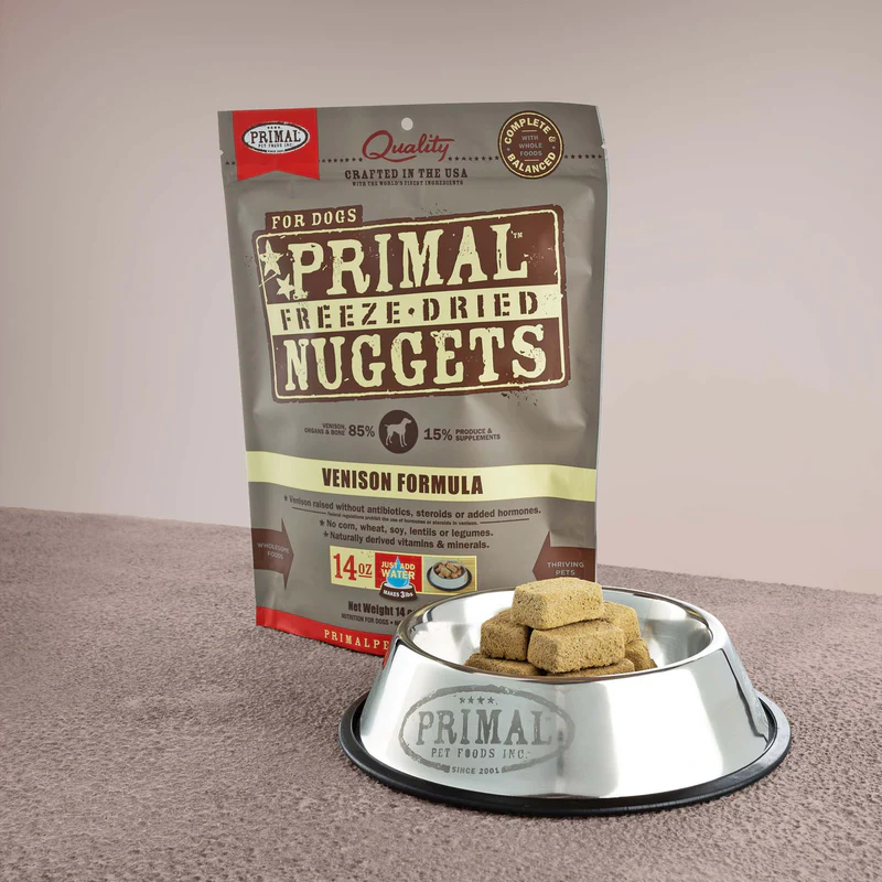 Freeze-Dried Venison Nuggets