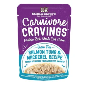Carnivore Cravings Salmon, Tuna & Mackerel Recipe Pouch