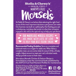 Marvelous Morsels Cage-Free Chicken & Salmon Recipe Tetra Pak