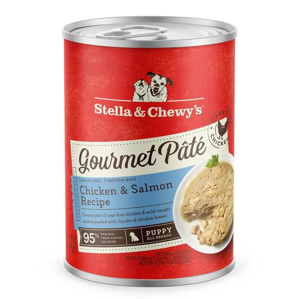 Stella & Chewy's Gourmet Pate Puppy Chicken & Salmon Recipe