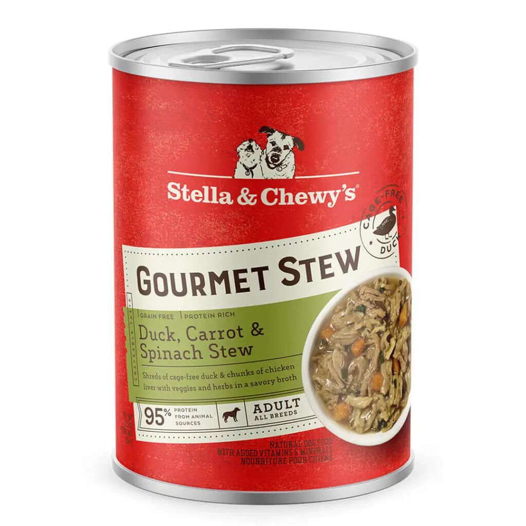 Stella & Chewy's Gourmet Stew Duck, Carrot & Spinach Stew