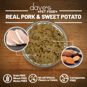 DAVES DOG NH PORK/SWEET POTATO