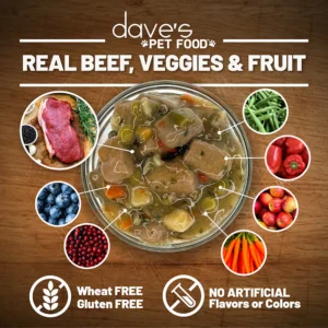 DAVES STEWLCIOUS MEATY BEEFY
