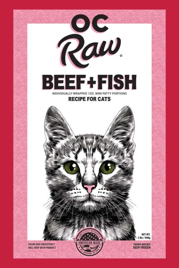 Frozen Beef & Fish Rox (1 oz. vacuum sealed mini portions)