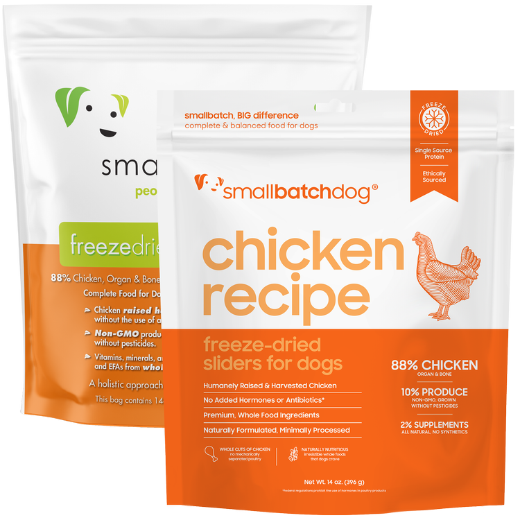 Freeze Dried Chicken Sliders