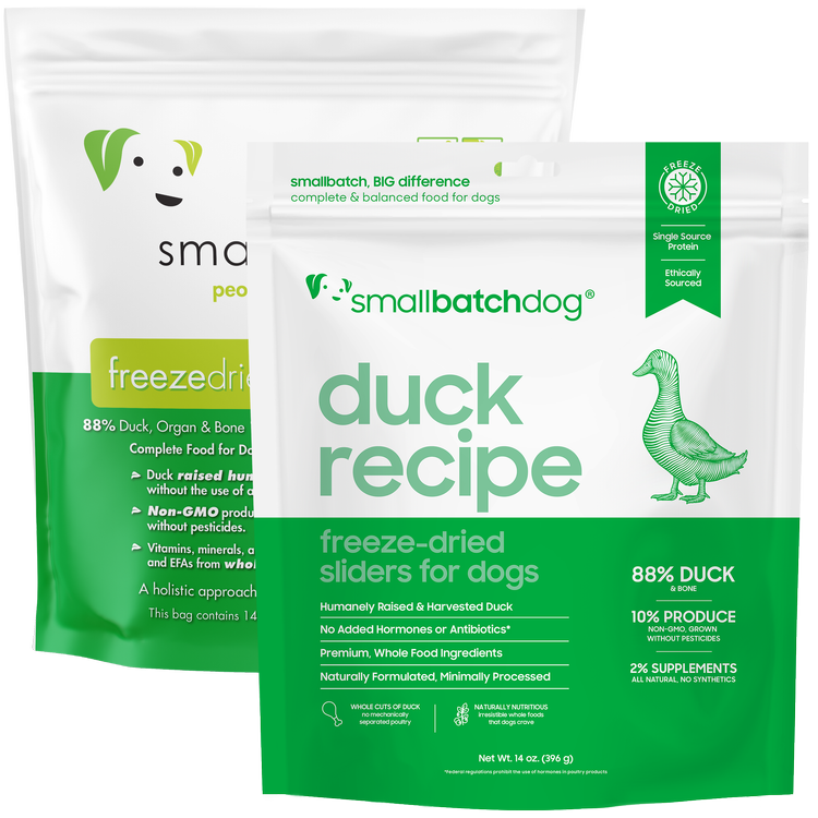 Freeze Dried Duck Sliders