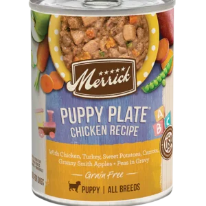 MERR CLAS PUPPY PLATE