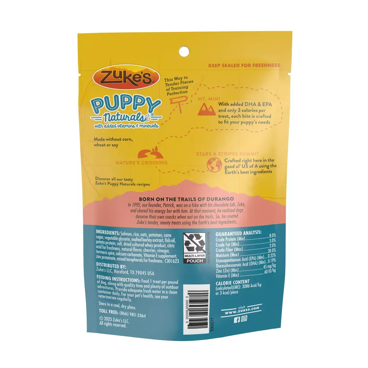 Puppy Naturals - Salmon Flavor