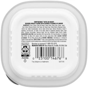 Seafood Medley Flavor Bites in Gravy