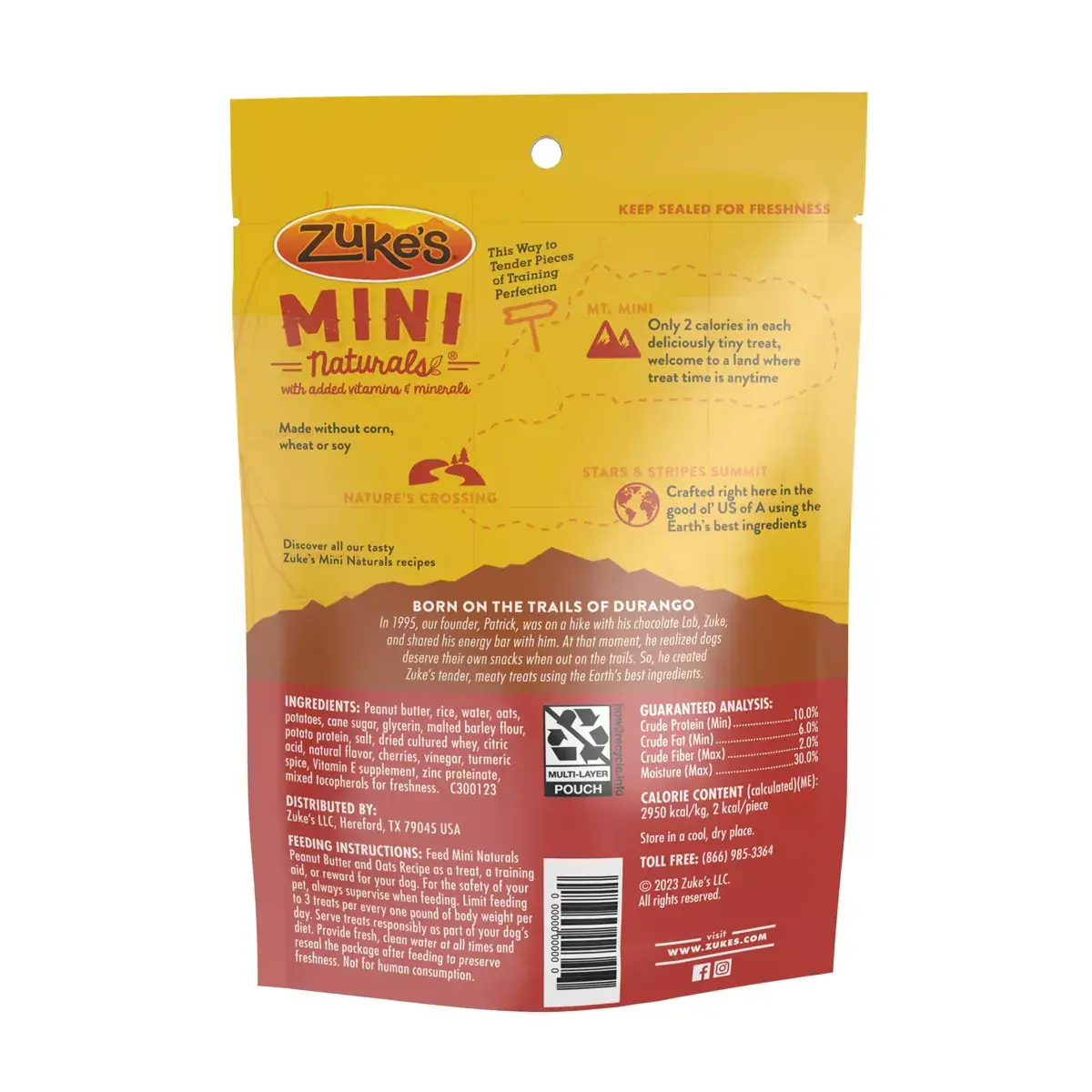 Mini Naturals - Peanut Butter & Oat Flavor
