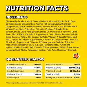 Tempting Tuna & Chicken Flavor Dry Cat Food