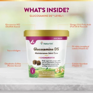 Glucosamine DS + Level 1 Soft Chew Cup-Medium Dog