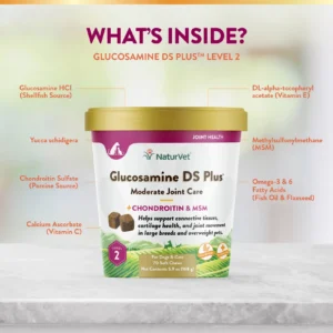 Glucosamine-DS + Level 2 Soft Chew Cup-Medium Dog