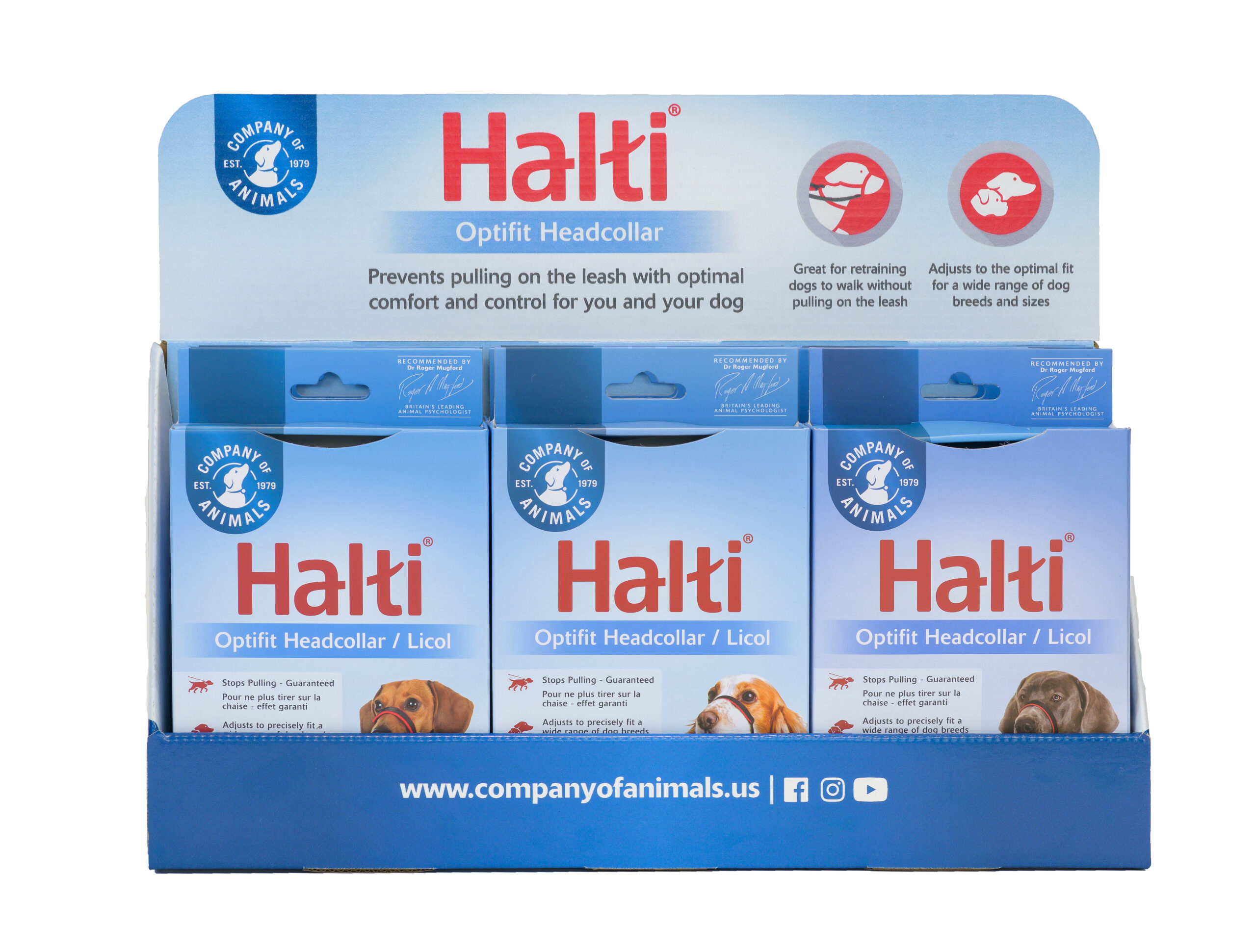 Halti Optifit Display