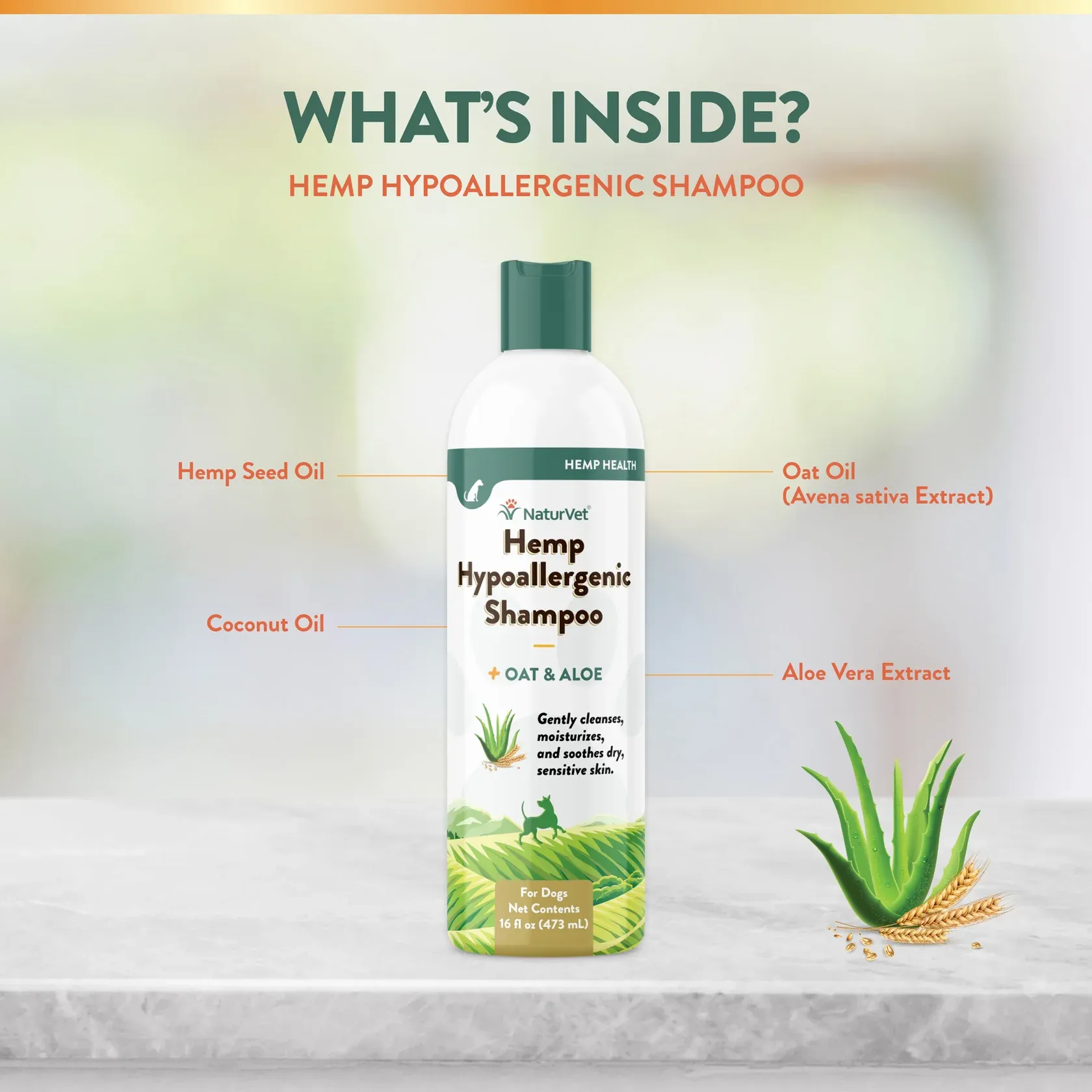Hemp Hypoallergenic Shampoo