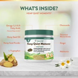 Hemp Quiet Moments Soft Chew Jar