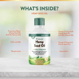 Hemp Seed Oil, Krill & Salmon