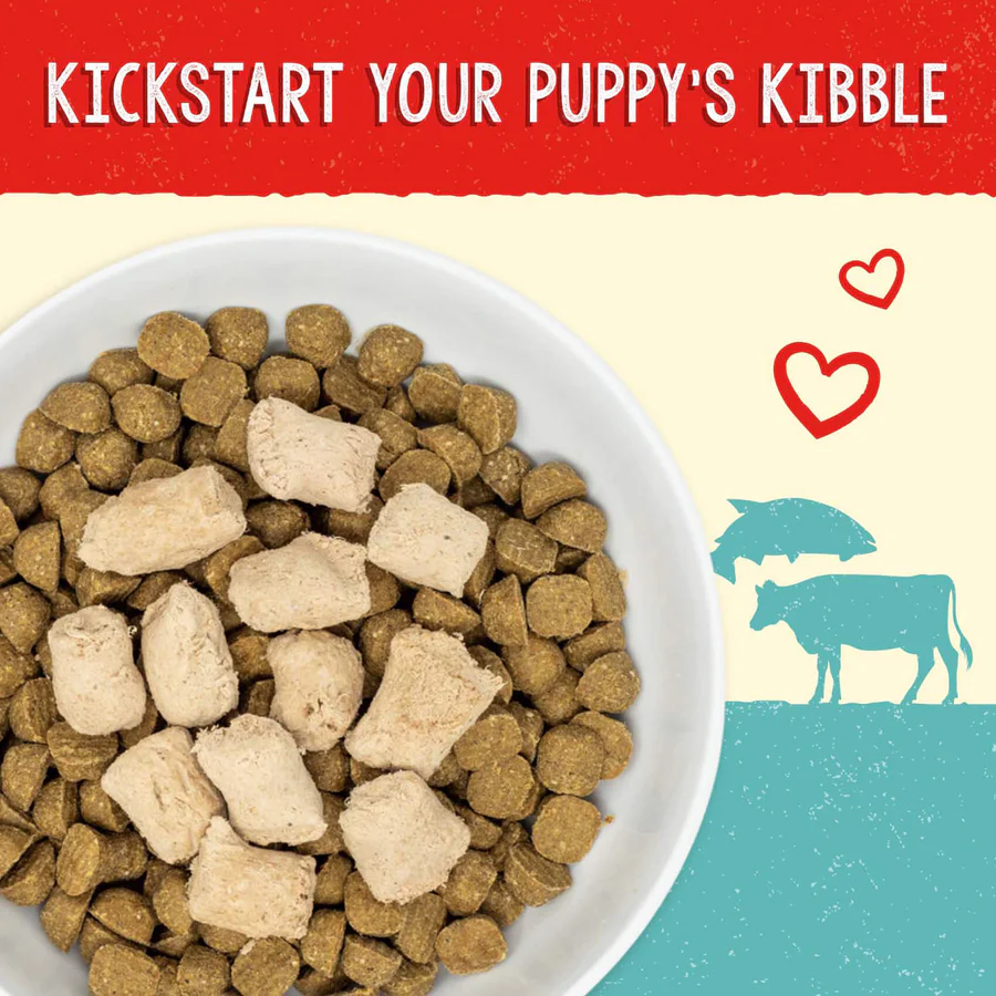 Freeze Dried Perfectly Puppy Beef & Salmon Meal Mixer