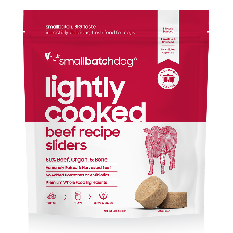 Frozen Lightly Cooked Beef Sliders