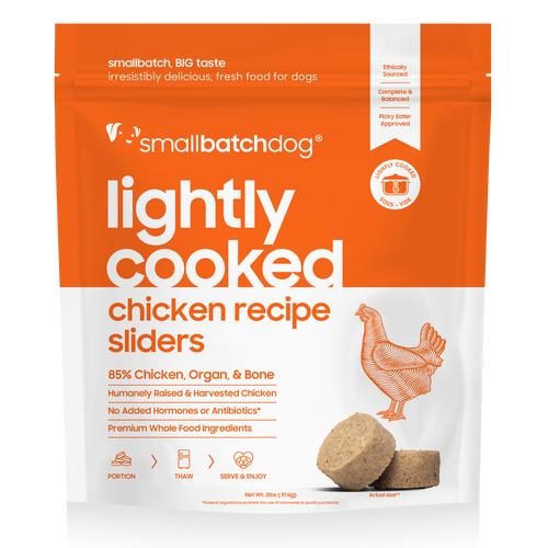 Frozen Lightly Cooked Chicken Sliders