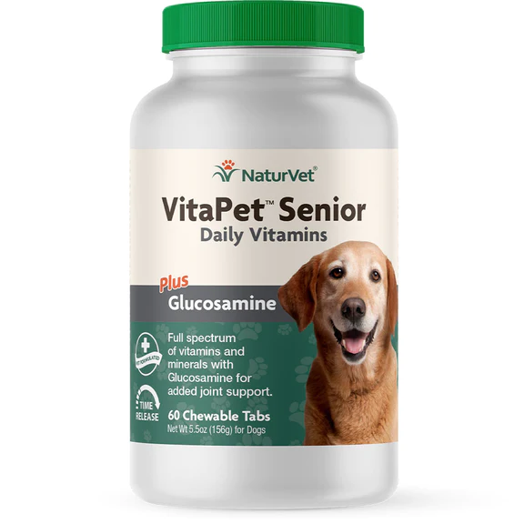 VITA PET SR W/GLUC TABS T/R/