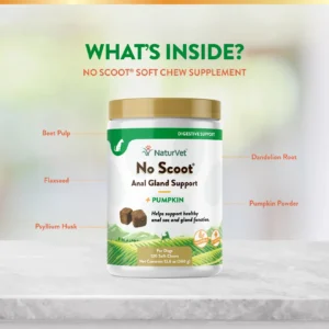No Scoot Soft Chew Jar