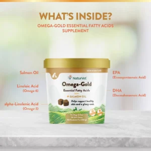 Omega Gold Plus Salmon Oil Soft Chew Cup