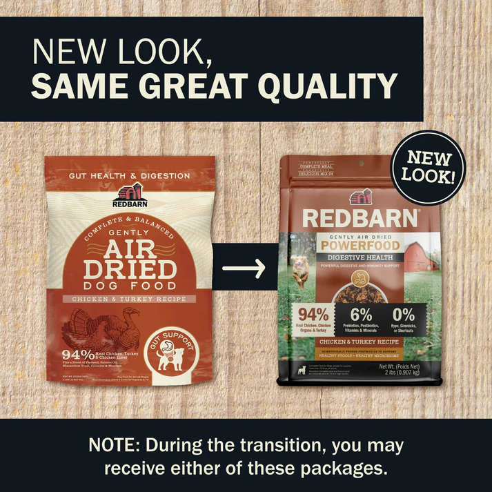 Dog Air Dried Chicken & Turkey Gut Health Recipe