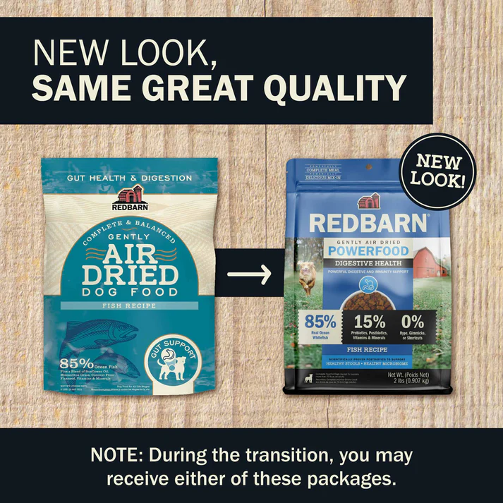 Dog Air Dried Fish Gut Health Recipe Trial