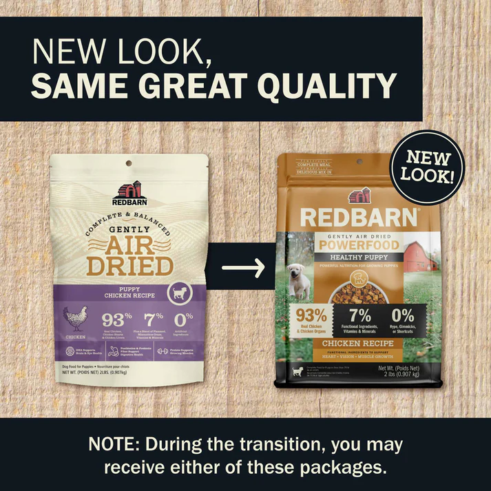 Dog Air Dry Chicken Puppy Recipe Trial
