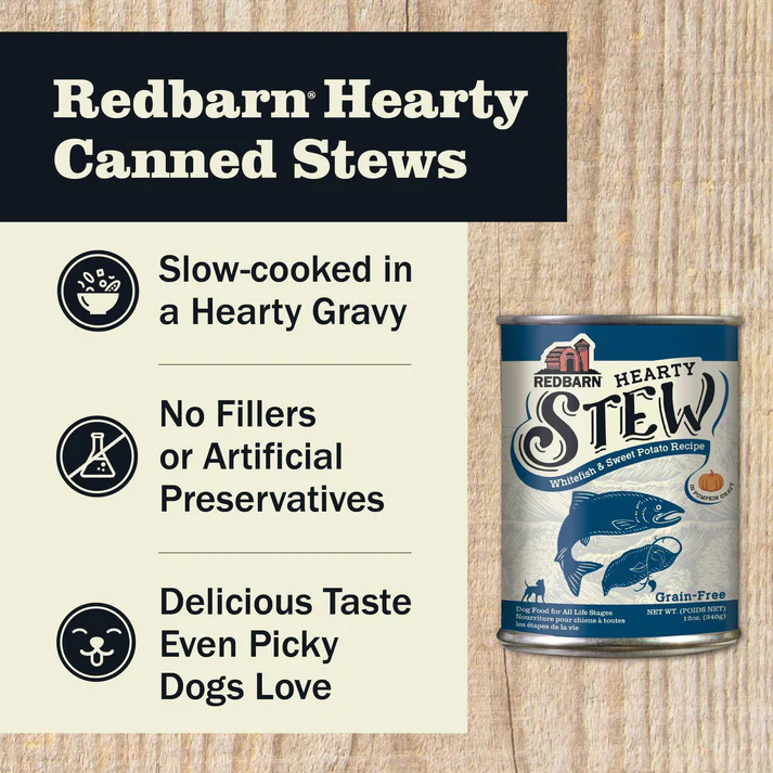 Dog Whitefish & Sweet Potato Stew