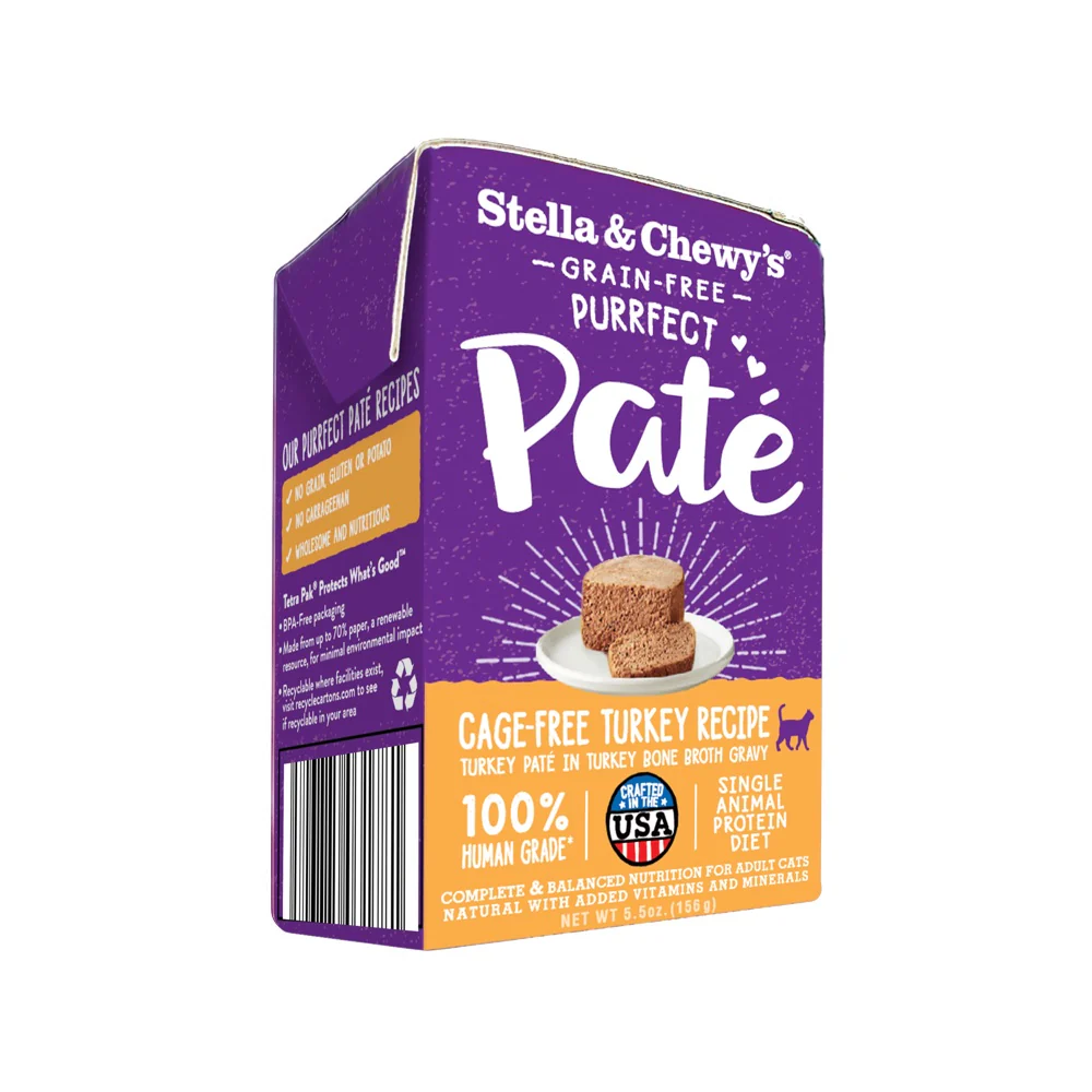 Purrfect Pate Cage-Free Turkey Recipe Tetra Pak