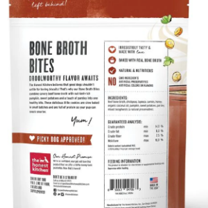 Bone Broth Bites - Roasted with Beef Bone Broth & Carrots