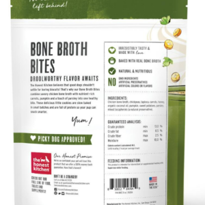 Bone Broth Bites - Roasted with Chicken Bone Broth & Carrots