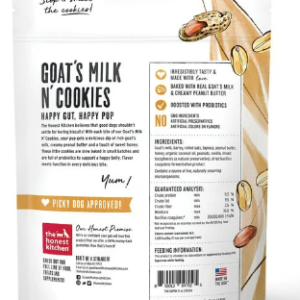 Goat's Milk N' Cookies - Slow Baked with Peanut Butter & Honey
