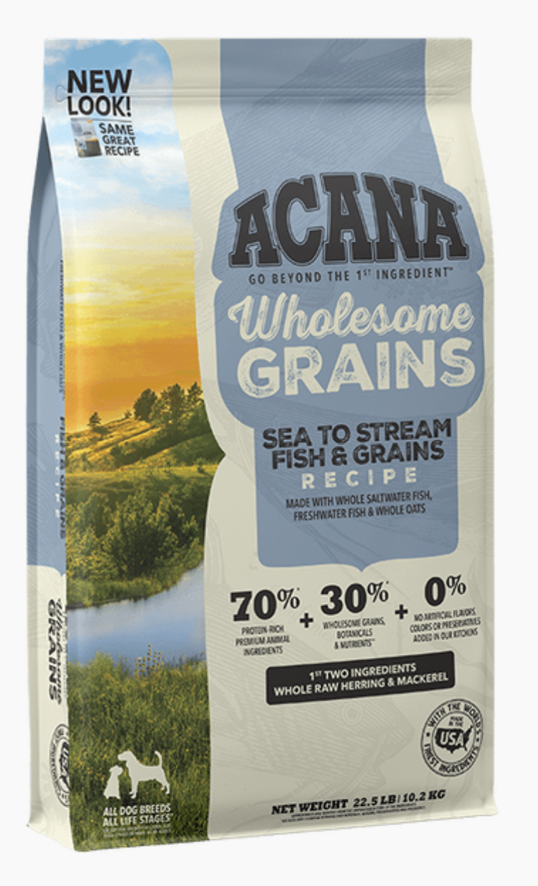 ACANA SEA TO STRM WHLSM GRAINS