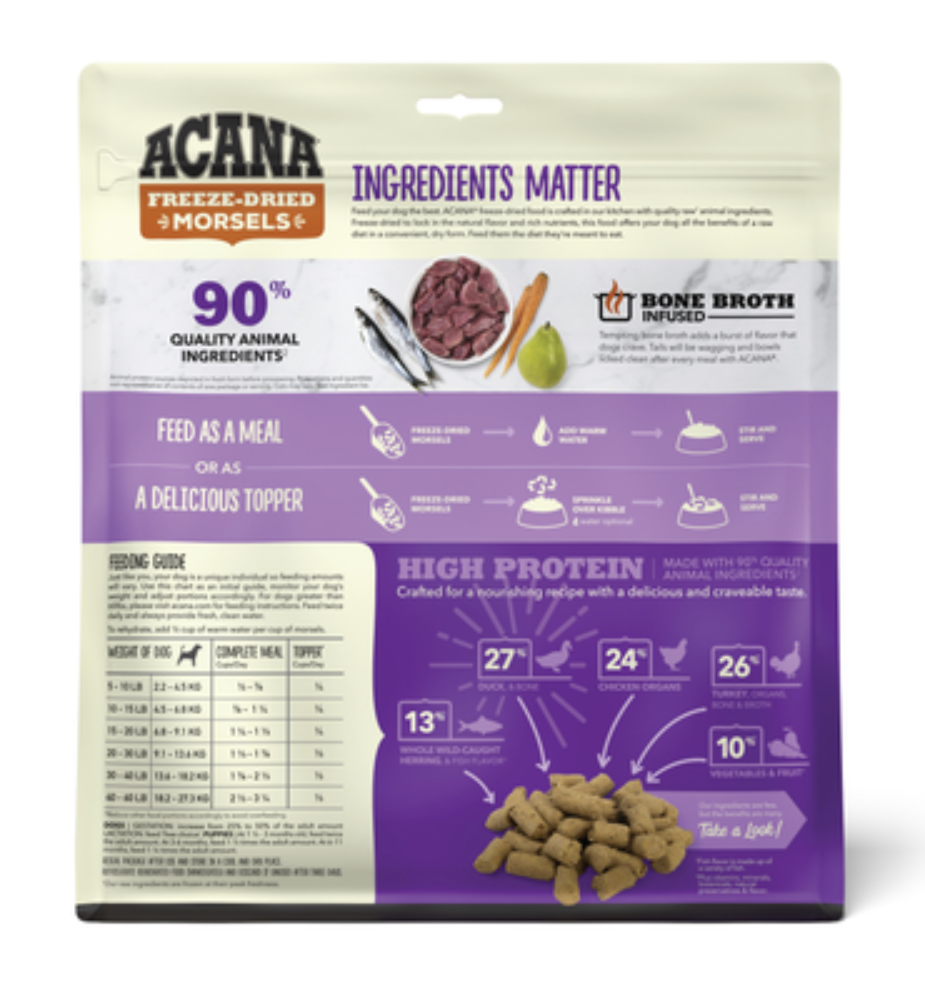 Freeze-Dried Morsels - Duck Recipe