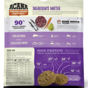 Freeze-Dried Patties - Duck Recipe