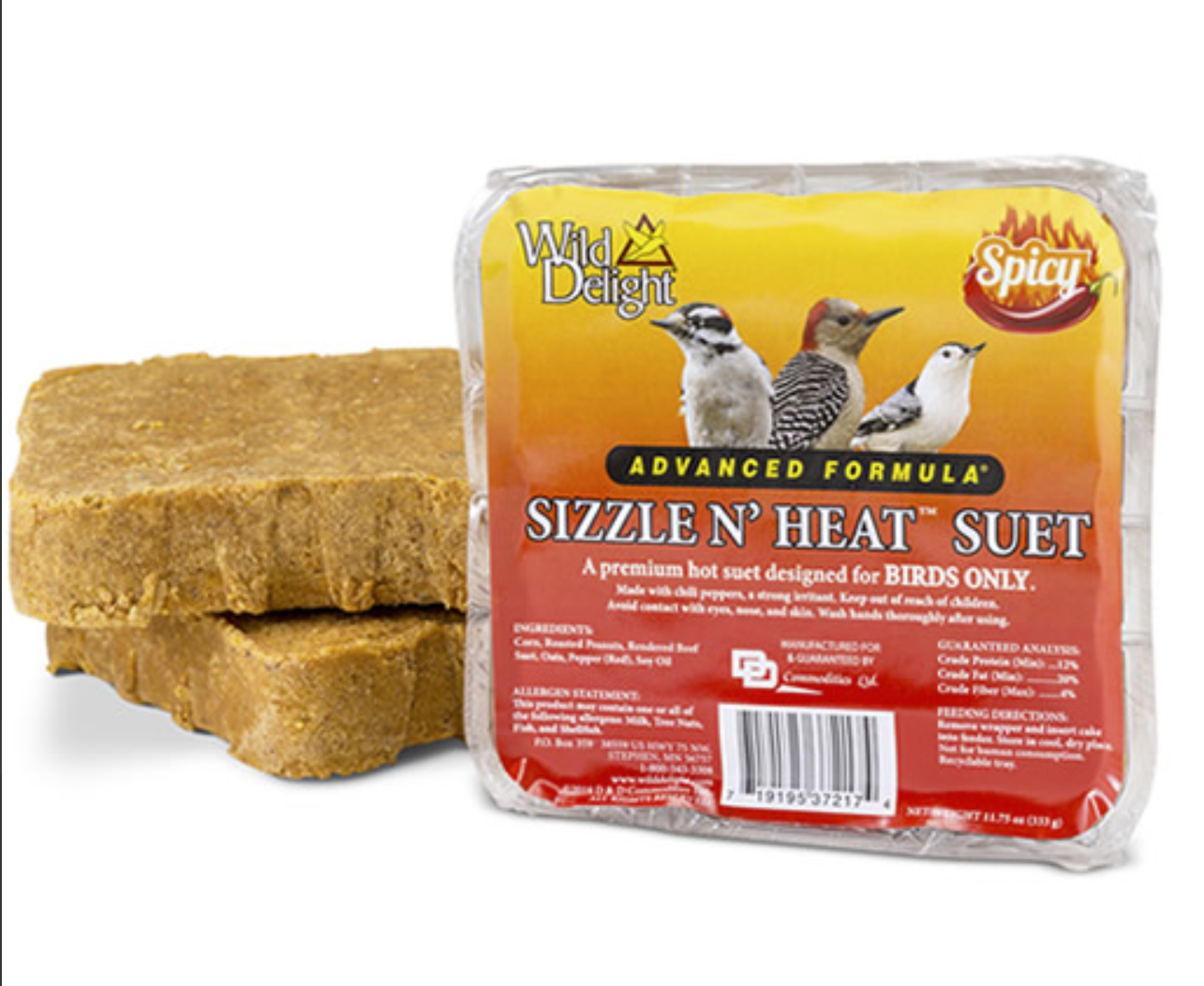 Sizzle N' Heat Suet