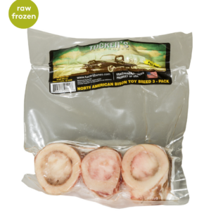 Frozen Bison Bone - 1" Toy Breed