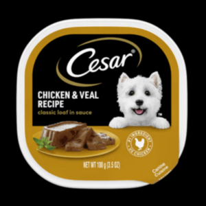 CESAR CANINE CUIS W/CHK & VEAL